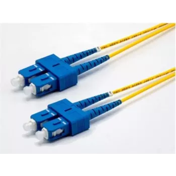 Ekivalan OS2 Duplex -patch-kaapeli SC/SC, 9/125 µm, keltainen, 1,0 m COZ008DCDC2SJ0010A