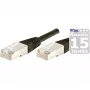 Exertis Connect 853357 Cat.6 F/UTP -kytkentäkaapeli, 50 m, musta, ohut taivutussuoja