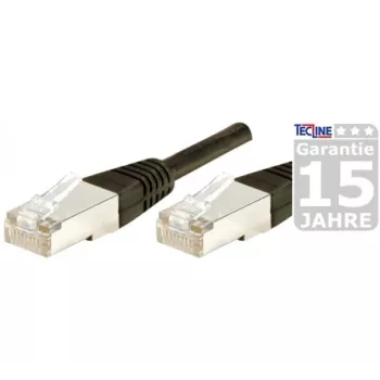 EXERTIS CONNECT Cat.6 F/UTP vedenkestävä ulko-patch-kaapeli, 30 m, musta 845048