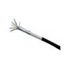 EXERTIS CONNECT Cat.6 F/UTP vedenkestävä ulko-patch-kaapeli, 30 m, musta 845048