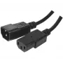 Exertis Connect IEC-verkkojohto C14 - C13, halogeeniton, musta, 1,8 m 807952