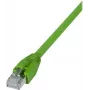 EXERTIS CONNECT Cat.6A S/FTP -teollisuuspatchkaapeli, 10 m, vihreä 854299