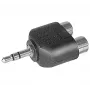 EXERTIS CONNECT 3,5 mm stereoplugi 2x RCA Phono -adapteri (720140)