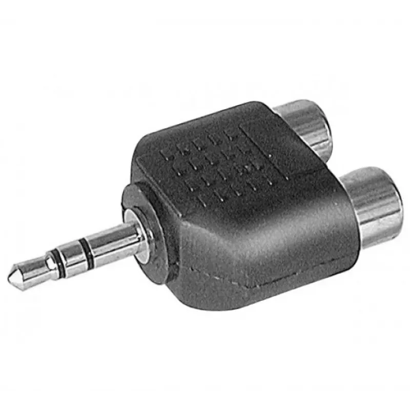 EXERTIS CONNECT 3,5 mm stereoplugi 2x RCA Phono -adapteri (720140)