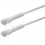 Exertis Connect RJ45-patchkaapeli, Cat. 6A, F/FTP, kulma, halogeeniton, harmaa, 0,5 m (854307)