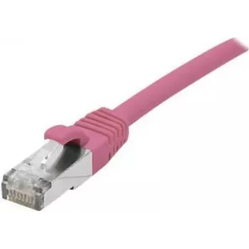EXERTIS CONNECT Cat 6A S/FTP -patchkaapeli, pinkki, 10 m 854382