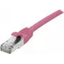 EXERTIS CONNECT Cat 6A S/FTP -patchkaapeli, pinkki, 10 m 854382