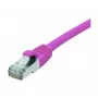 EXERTIS CONNECT Cat 6 F/UTP kaapeli, PoE, LSZH, pinkki, 5 m, RJ45, snagless 854436
