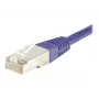 Exertis Connect 854460 Cat.6 S/FTP PiMF -kytkentäkaapeli, 15 m, violetti, ohut taivutussuoja