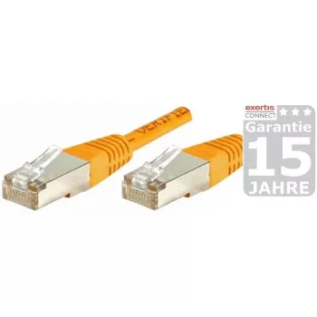 EXERTIS CONNECT CAT.6 S/FTP PiMF kaapeli, oranssi, 10 m 854472