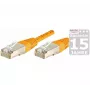 EXERTIS CONNECT CAT.6 S/FTP PiMF kaapeli, oranssi, 10 m 854472