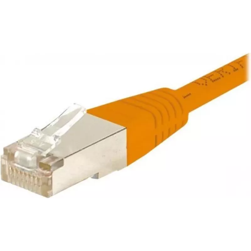 EXERTIS CONNECT CAT.6 S/FTP PiMF kaapeli, oranssi, 10 m 854472