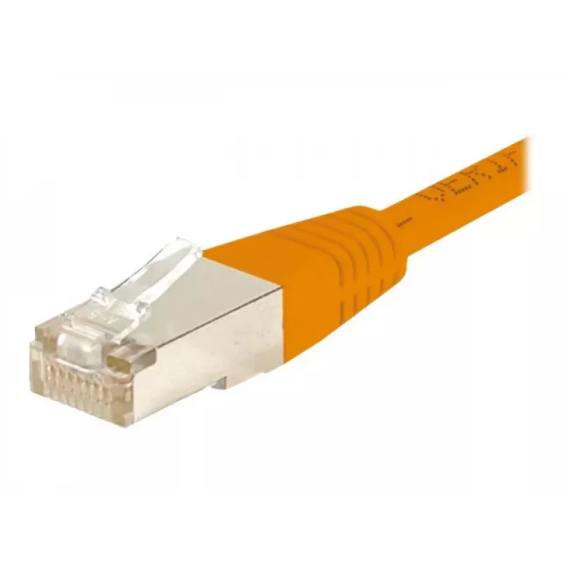 EXERTIS CONNECT CAT.6 S/FTP PiMF kaapeli, oranssi, 10 m 854472
