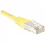 Exertis Connect 853353 Cat.6 F/UTP -kytkentäkaapeli, 50 m, keltainen, ohut taivutussuoja