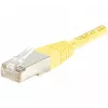 Exertis Connect 853353 Cat.6 F/UTP -kytkentäkaapeli, 50 m, keltainen, ohut taivutussuoja