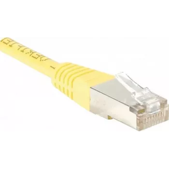 Exertis Connect 854103 0,5 m Cat5e F/UTP (FTP) keltainen verkkokaapeli
