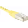 Exertis Connect 854103 0,5 m Cat5e F/UTP (FTP) keltainen verkkokaapeli