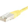 Exertis Connect 854103 0,5 m Cat5e F/UTP (FTP) keltainen verkkokaapeli