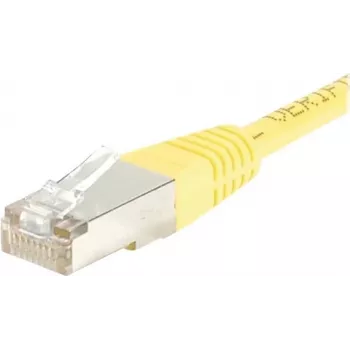 Exertis Connect 854103 0,5 m Cat5e F/UTP (FTP) keltainen verkkokaapeli