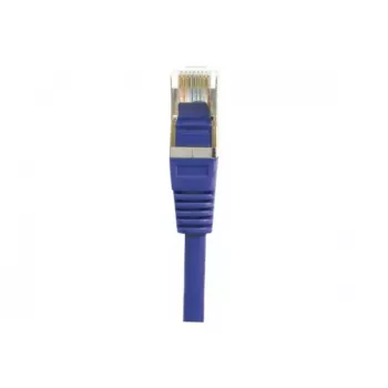 EXERTIS CONNECT Cat.6 F/UTP -verkkokaapeli, violetti, 50 m, Slim Bend Protection 853356