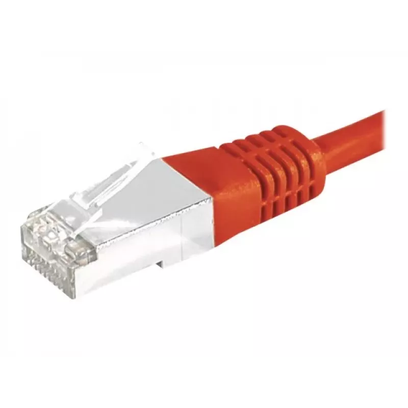 Exertis Connect 853810 Cat6 F/UTP -verkkokaapeli, 0,5 m, valkoinen