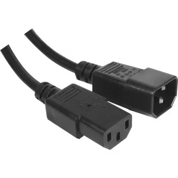 EXERTIS CONNECT jatkojohto IEC C13 musta 7,5 m (EXC808051)