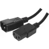 EXERTIS CONNECT jatkojohto IEC C13 musta 7,5 m (EXC808051)