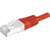 Exertis Connect 856811 Cat6 S/FTP -verkkokaapeli, 0,15 m, punainen