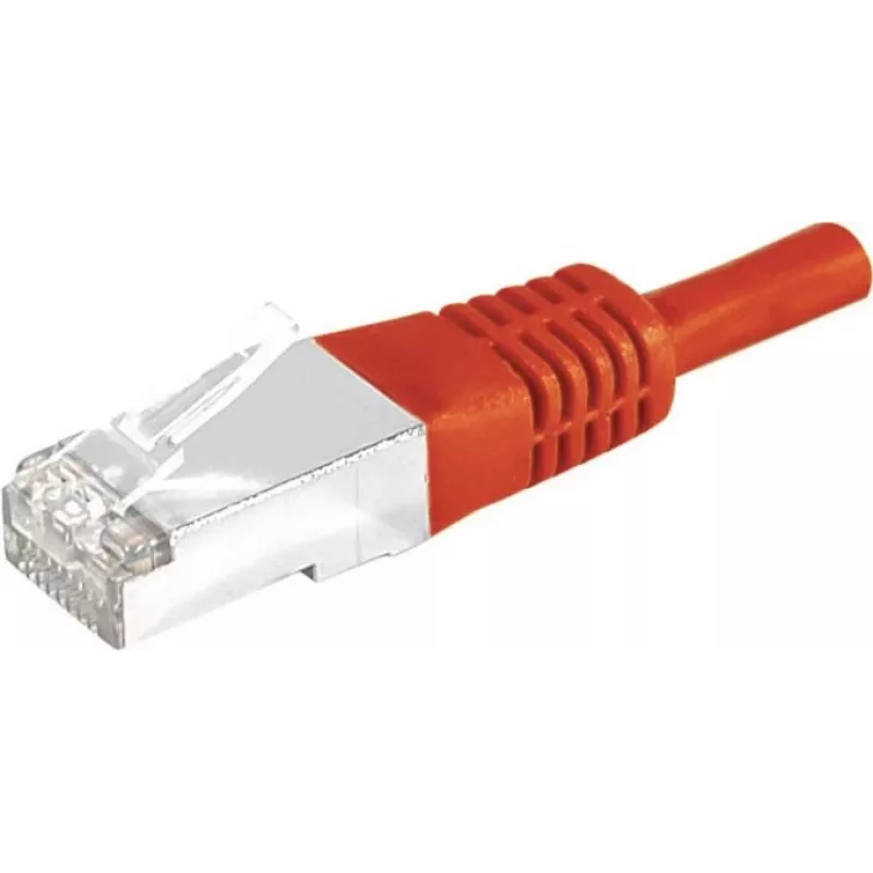 Exertis Connect 856811 Cat6 S/FTP -verkkokaapeli, 0,15 m, punainen