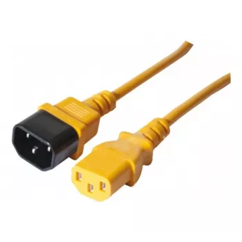 EXERTIS CONNECT jatkojohto IEC C14–C13, 1,8 m, oranssi EXC808075