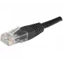EXERTIS CONNECT Cat.6 U/UTP -verkkokaapeli, 3 m, musta 854235