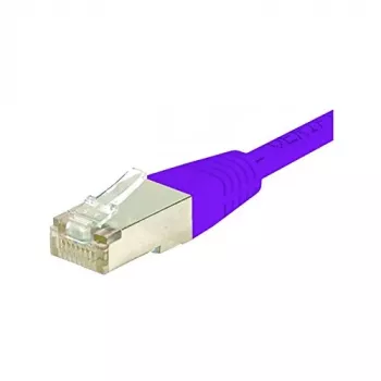 Exertis Connect 854461 Cat.6 S/FTP PiMF -kytkentäkaapeli, 20 m, violetti, ohut taivutussuoja