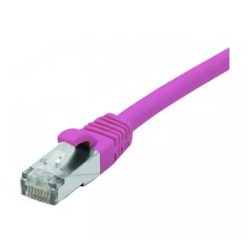 EXERTIS CONNECT Cat. 6 F/UTP -verkkokaapeli, PoE, halogeeniton, roosa, 20 m 854439