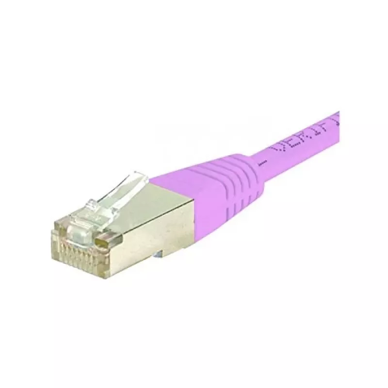 EXERTIS CONNECT CAT.6 S/FTP PiMF -verkkokaapeli, roosa, 20 m 854487