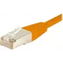 EXERTIS CONNECT Cat.6 S/FTP -verkkokaapeli, PiMF, oranssi, 0,3 m 854464