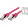 EXERTIS CONNECT Cat 6A S/FTP -verkkokaapeli, roosa, 20 m 854384