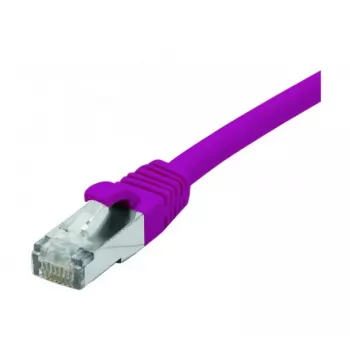 EXERTIS CONNECT Cat 6 F/UTP -verkkokaapeli, PoE, halogeeniton, violetti, 25 m 854418
