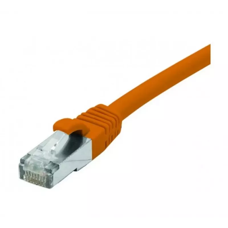EXERTIS CONNECT 854425 Cat6 F/UTP -verkkokaapeli, RJ45, 5 m, oranssi