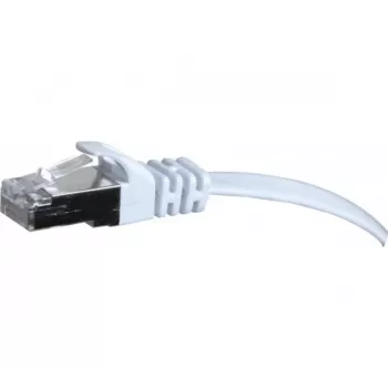EXERTIS CONNECT litteä U/FTP Cat.6 -verkkokaapeli, valkoinen, 3,0 m 845058