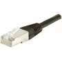 EXERTIS CONNECT CAT.6a F/UTP -verkkokaapeli, 0,15 m, musta, 10 Gbps, Slim Snagless Boot 850011
