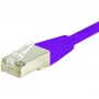 EXERTIS CONNECT CAT.6 S/FTP PiMF -verkkokaapeli, violetti, 1,0 m 854454