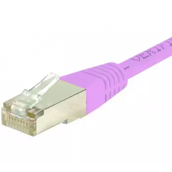 EXERTIS CONNECT CAT.6 S/FTP -verkkokaapeli, PiMF, pinkki, 10 m 854485
