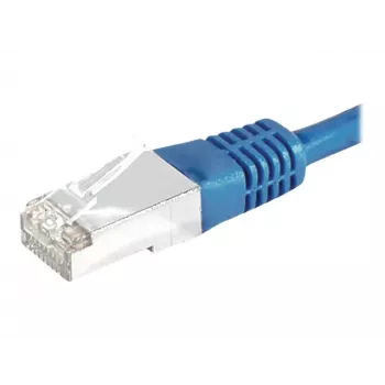 EXERTIS CONNECT Cat6 S/FTP -verkkokaapeli, PiMF, sininen, 5 m 856886