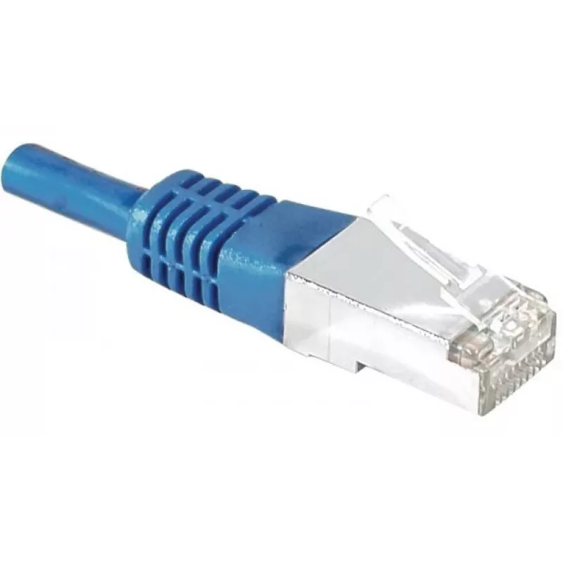 EXERTIS CONNECT Cat6 S/FTP -verkkokaapeli, PiMF, sininen, 5 m 856886
