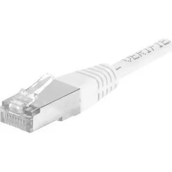 EXERTIS CONNECT Cat.6a F/UTP -verkkokaapeli, 10 m, musta, 10 Gbps, RJ45, ohut taittosuojaholkki 850020
