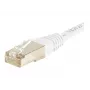 EXERTIS CONNECT CAT.6 S/FTP PiMF -verkkokaapeli, valkoinen, 10,0 m 856896