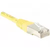 EXERTIS CONNECT Cat.6 F/UTP -verkkokaapeli, 20 m, keltainen, RJ45, Slimline Snagless Boot 853332