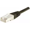 EXERTIS CONNECT Cat.6 F/UTP -verkkokaapeli, 30 m, musta, Slim Snagless Boot 853349