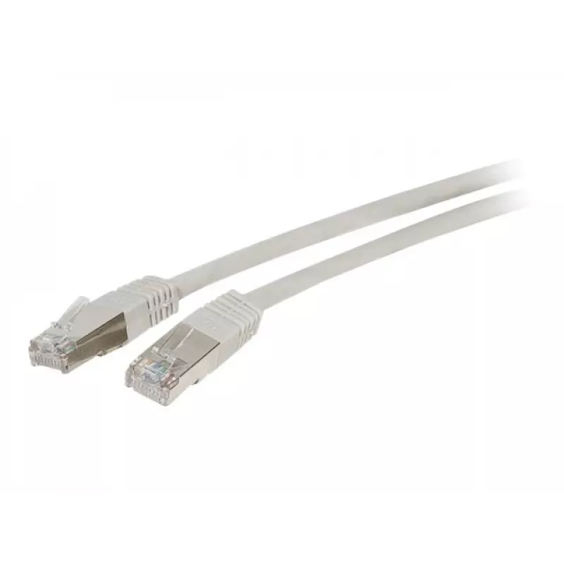 EXERTIS CONNECT Cat.6A S/FTP -verkkokaapeli, 90 m, harmaa, 10 Gbps, Slim Snagless Boot 857795