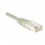 EXERTIS CONNECT Cat5e F/UTP -verkkokaapeli, harmaa, 0,15 m, Slim Snagless Boot 857800